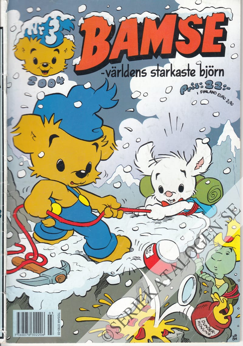 Framsida på Bamse #3 (2004)