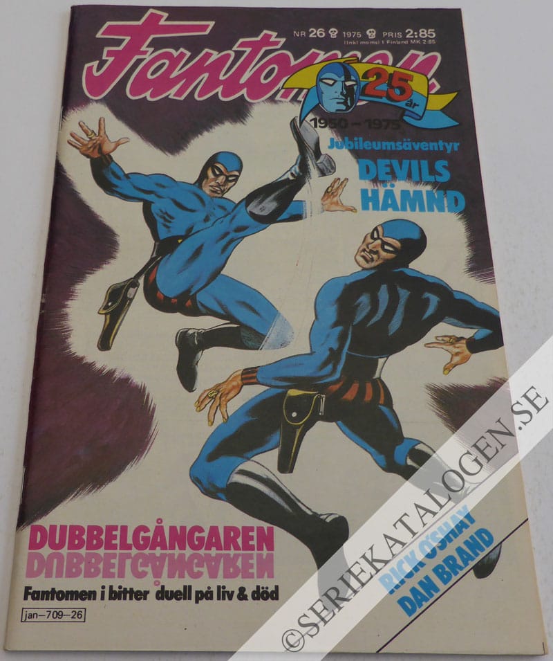 Framsida på Fantomen #26 (1975)