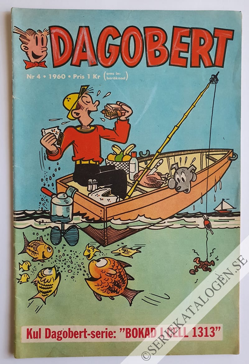 Framsida på Dagobert #4 (1960)