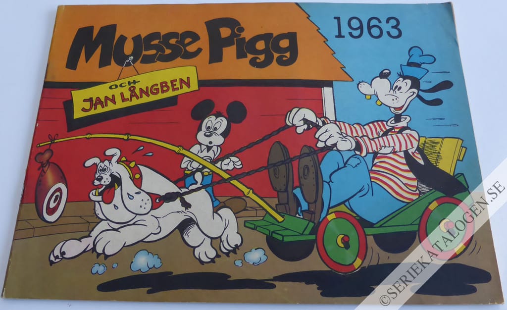 Framsida på Musse Pigg och Jan Långben # (1962)