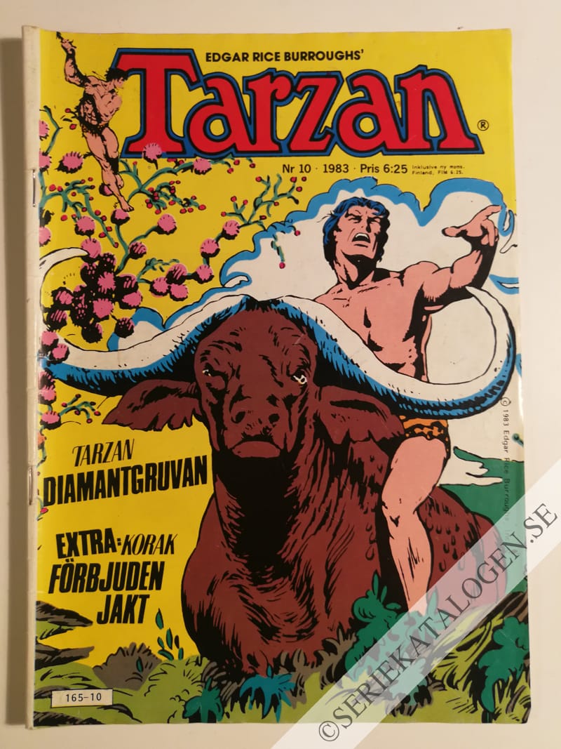Framsida på Tarzan #10 (1983)