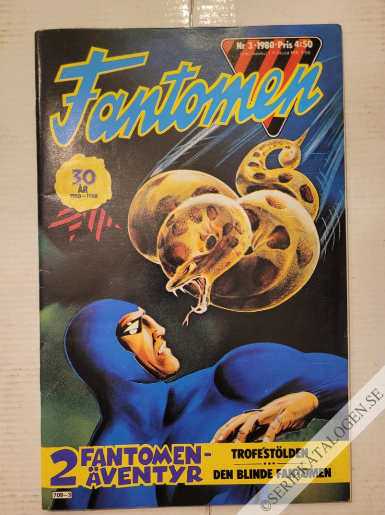 Framsida på Fantomen #3 (1980)