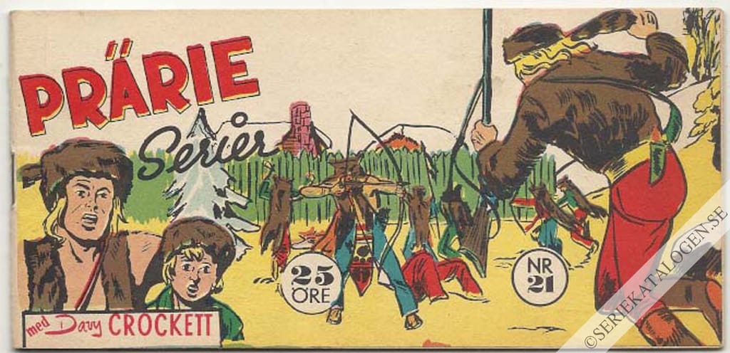 Framsida på Prärie-serier #21 (1959)