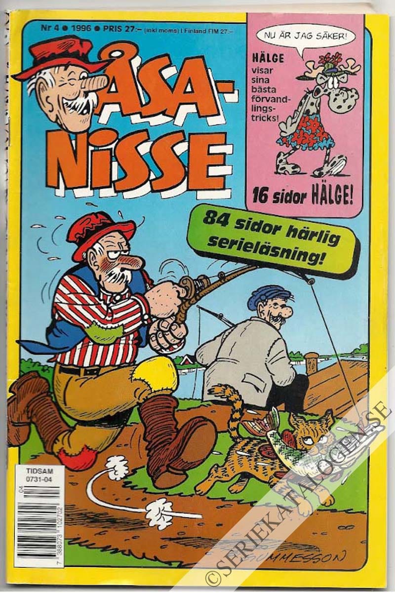 Framsida på Åsa-Nisse #4 (1996)