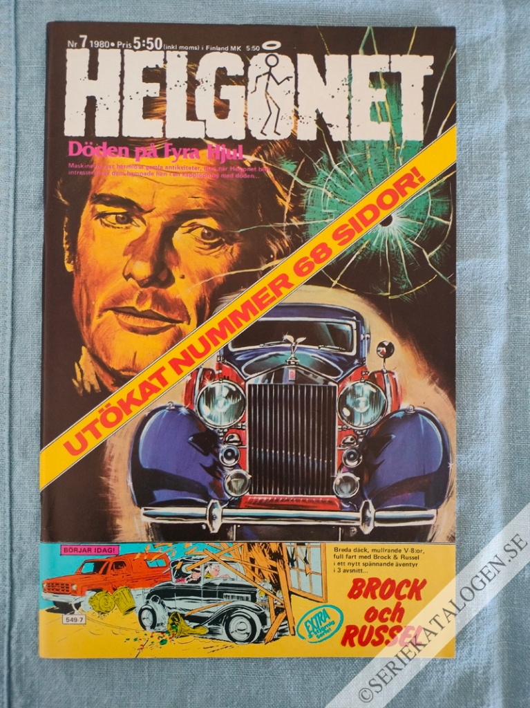 Framsida på Helgonet #7 (1980)