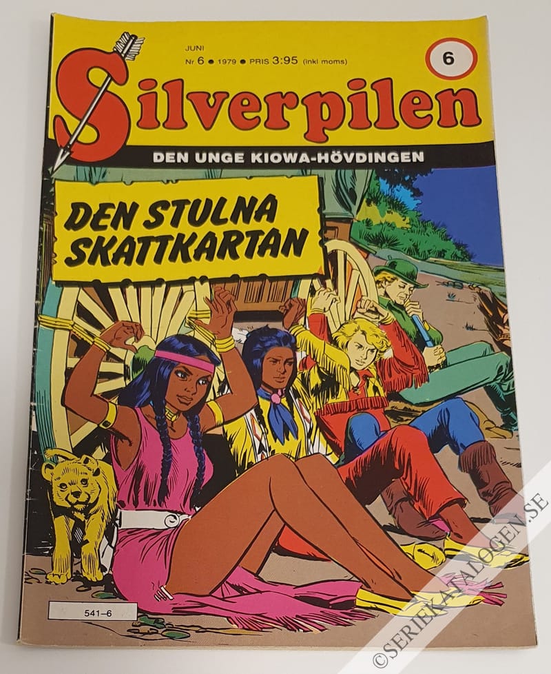 Framsida på Silverpilen #6 (1979)