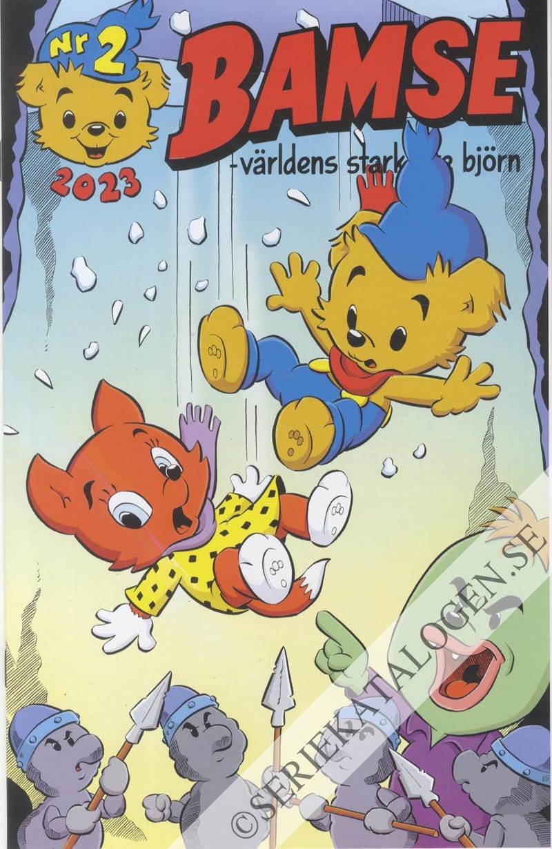 Framsida på Bamse #2 (2023)