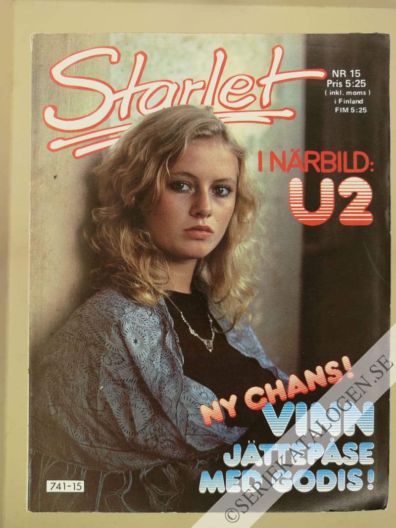 Framsida på Starlet #15 (1985)