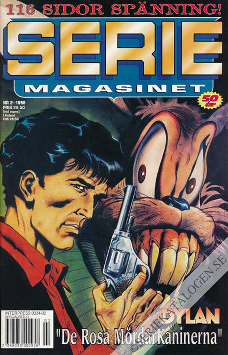Framsida på Seriemagasinet #2 (1998)