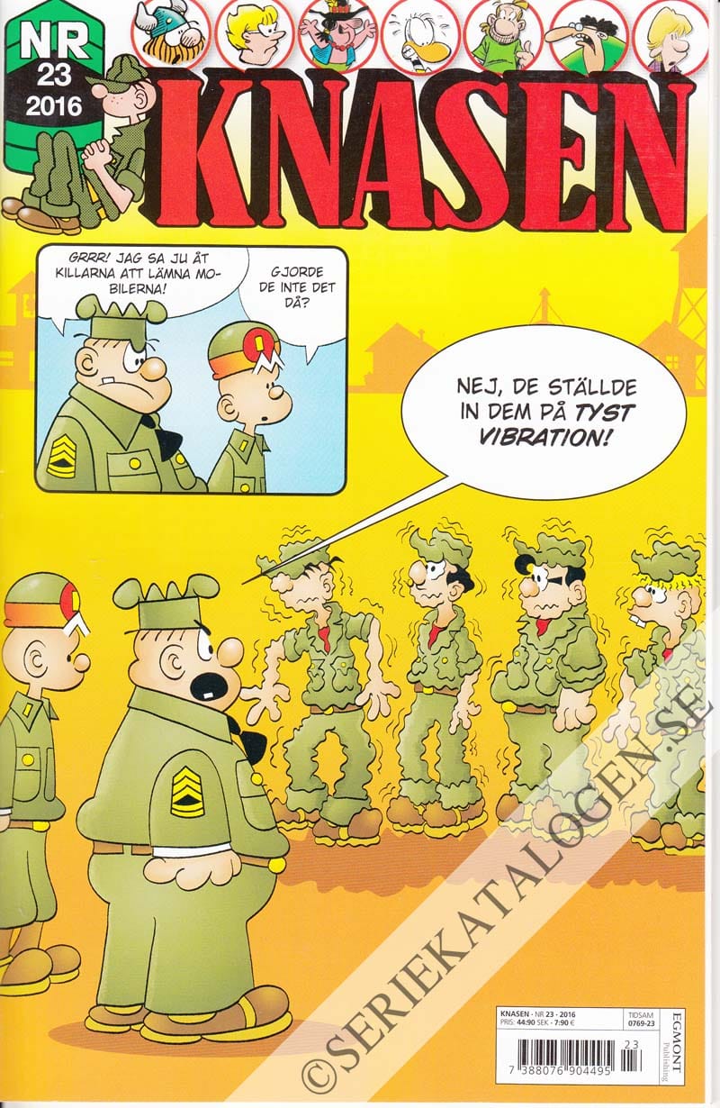Framsida på Knasen #23 (2016)