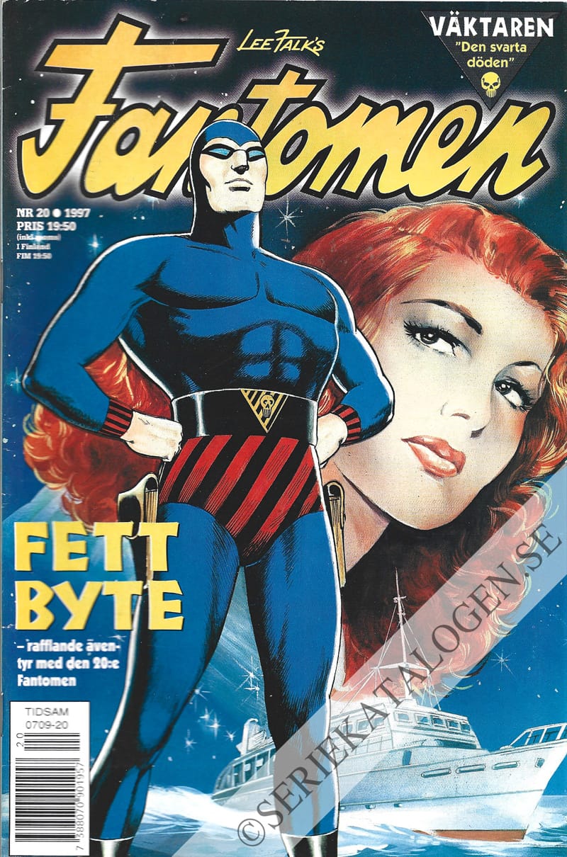 Framsida på Fantomen #20 (1997)