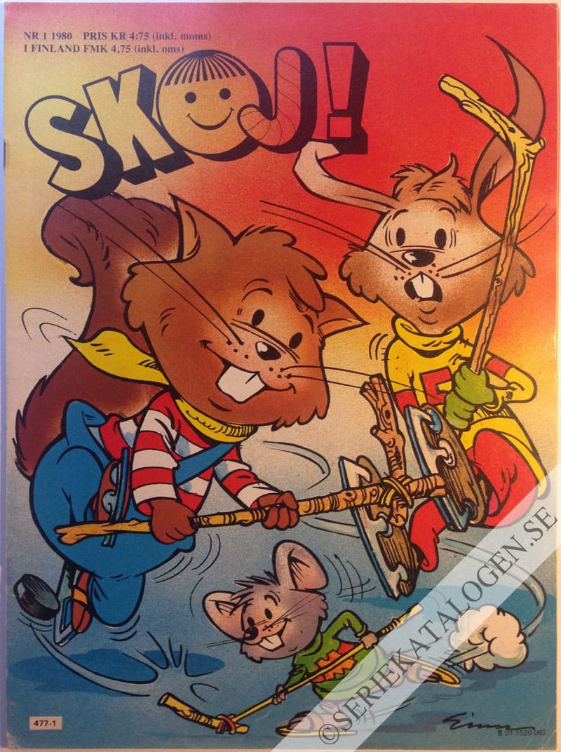 Framsida på Skoj #1 (1980)