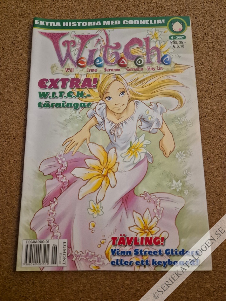 Framsida på W.i.t.c.h. #6 (2007)