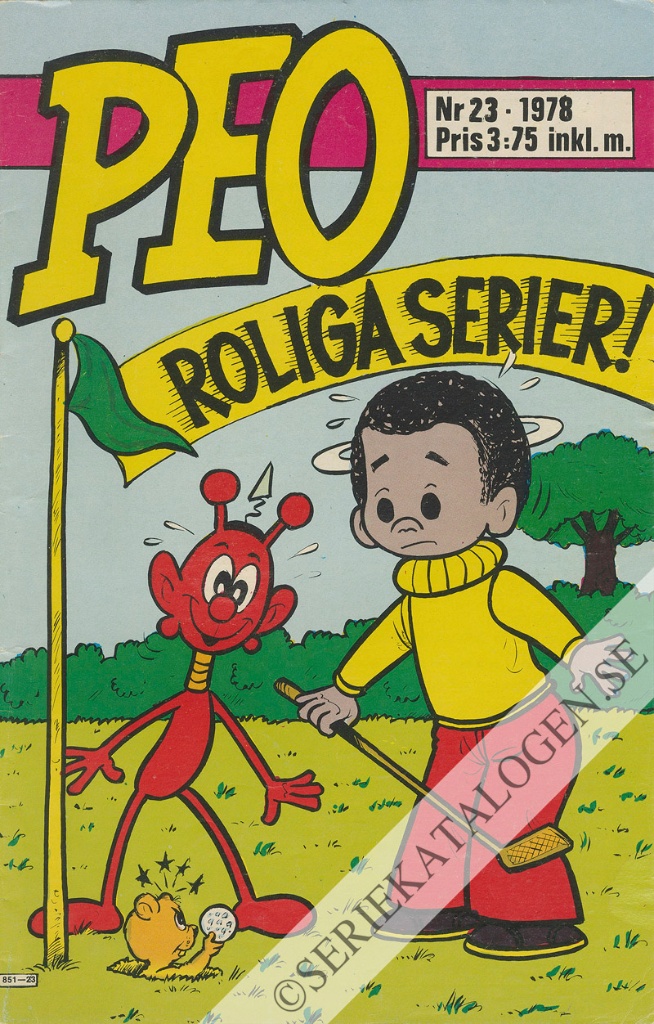 Framsida på Peo #23 (1978)