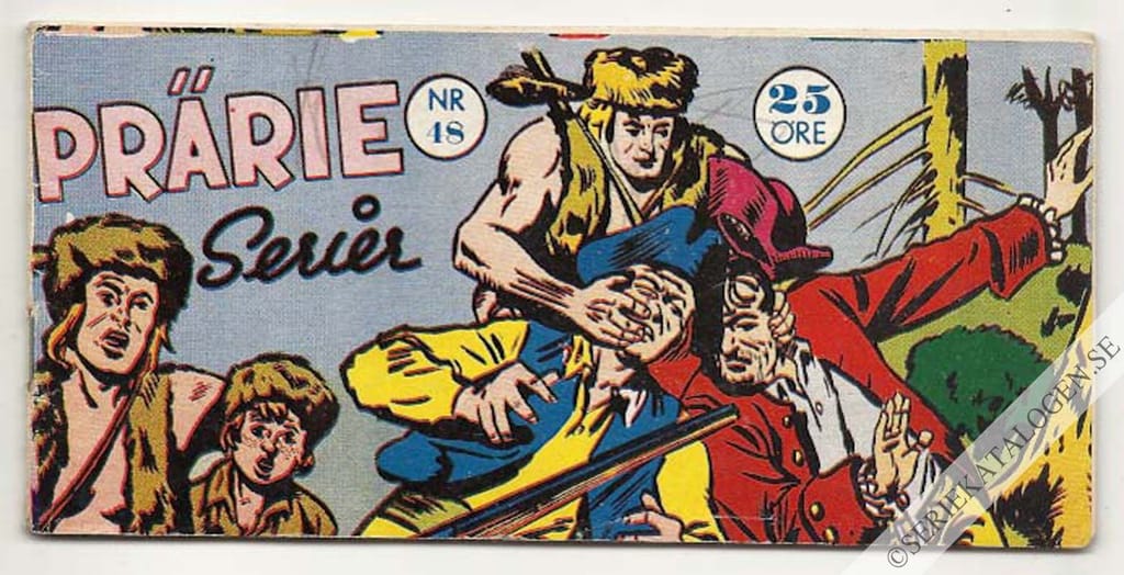 Framsida på Prärie-serier #48 (1956)