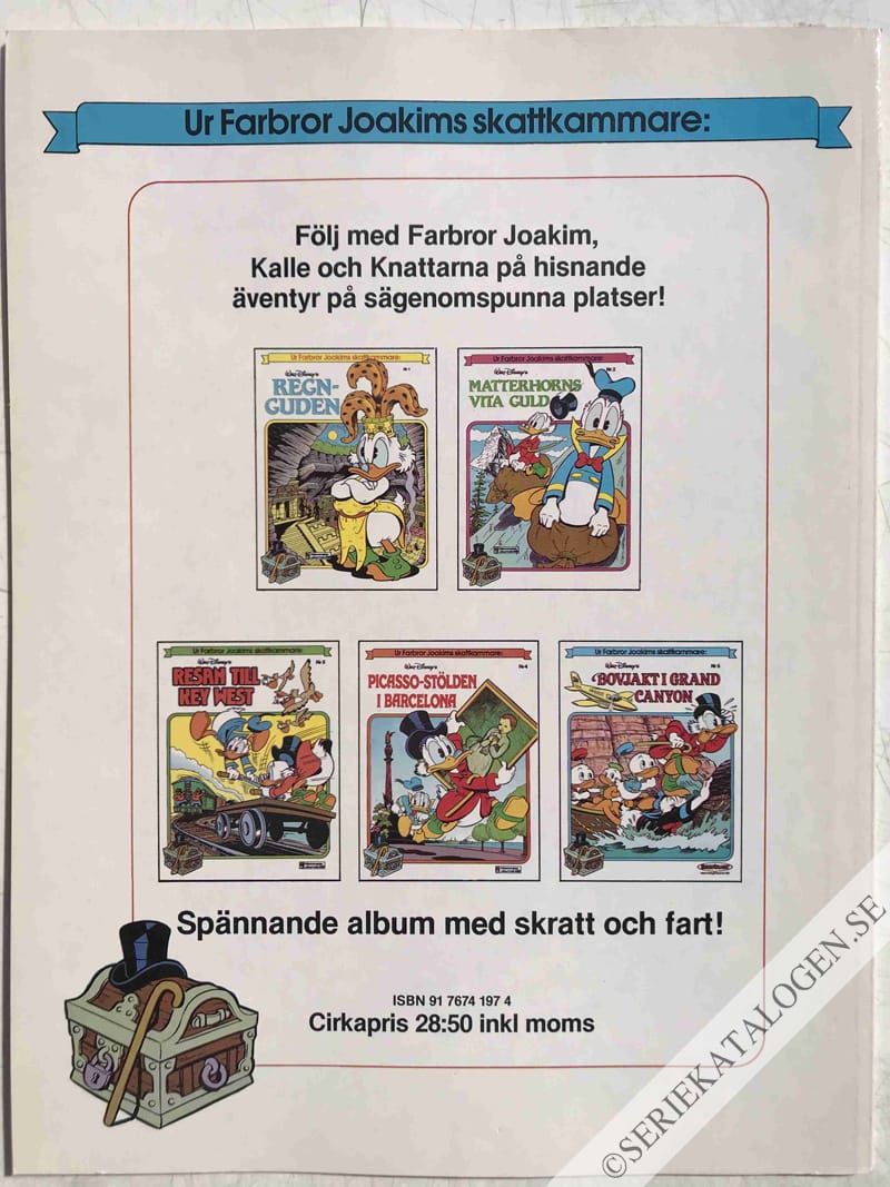Baksida på Bovjakt i Grand Canyon (1987)