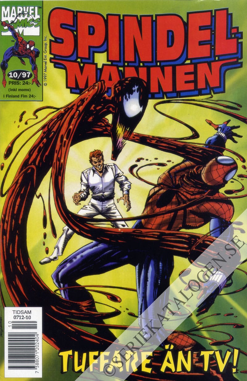 Framsida på Spindelmannen #10 (1997)