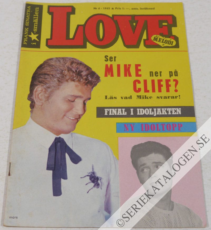 Framsida på Love! #6 (1963)
