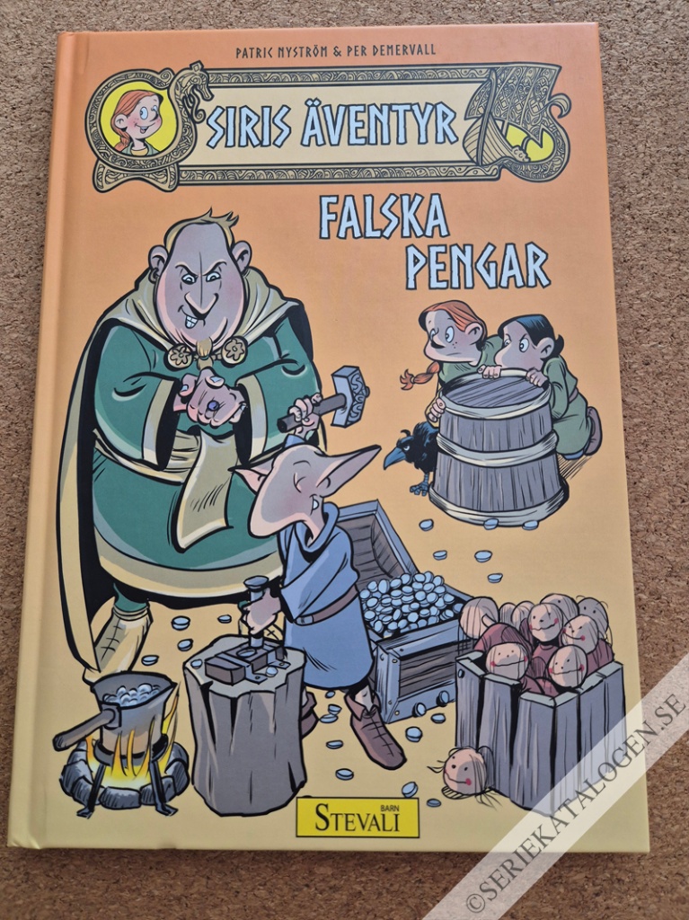 Framsida på Siris äventyr Falska pengar (2024)