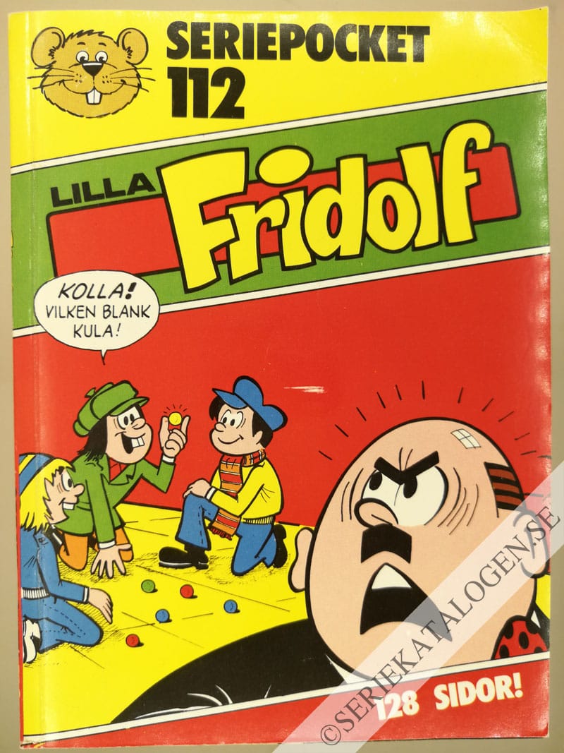 Framsida på Seriepocket #112 - Lilla Fridolf (1982)