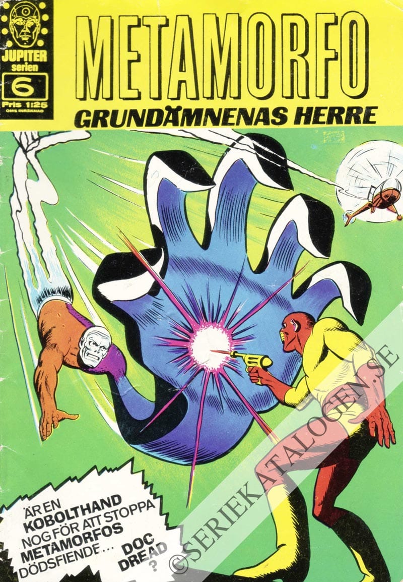 Framsida på Jupiter-serien #6 (1968)