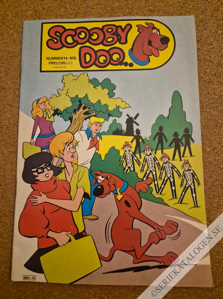 Framsida på Scooby Doo #14 (1976)