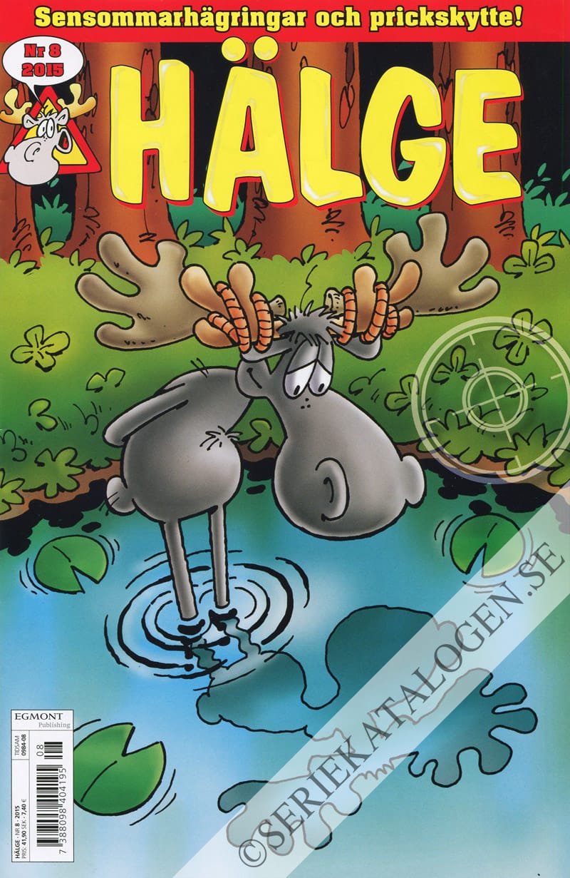 Framsida på Hälge #8 (2015)