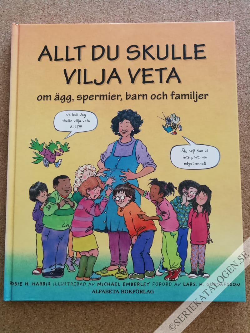 Framsida på Allt du skulle vilja veta om ägg, spermier, barn och familjer # (1999)