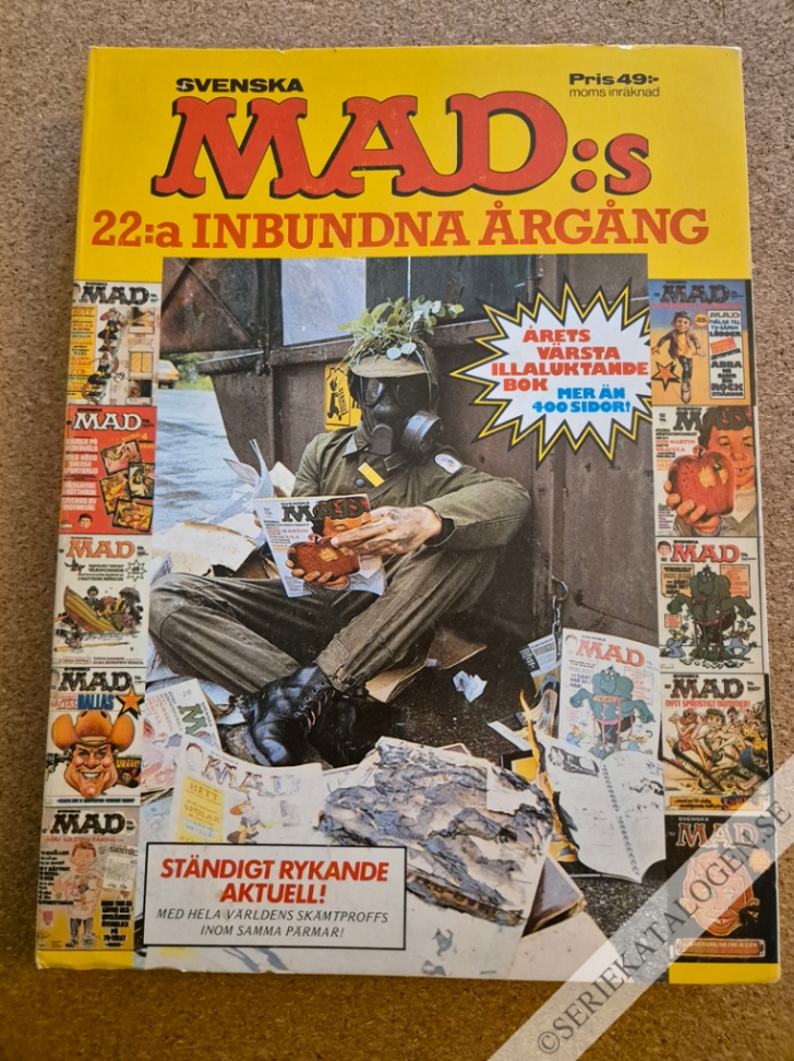 Framsida på Svenska MAD inbundna årgångar #1981 (1982)