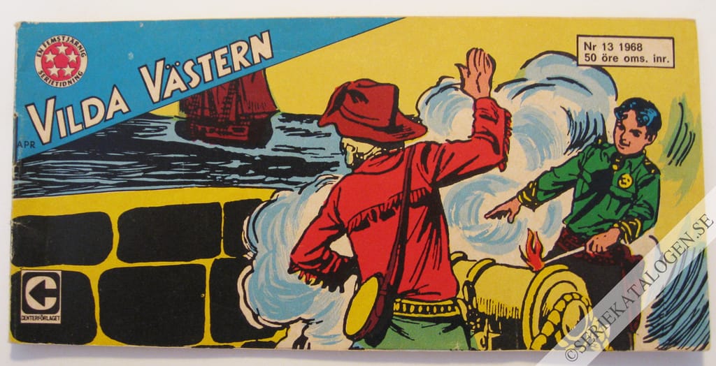 Framsida på Vilda Västern #13 (1968)
