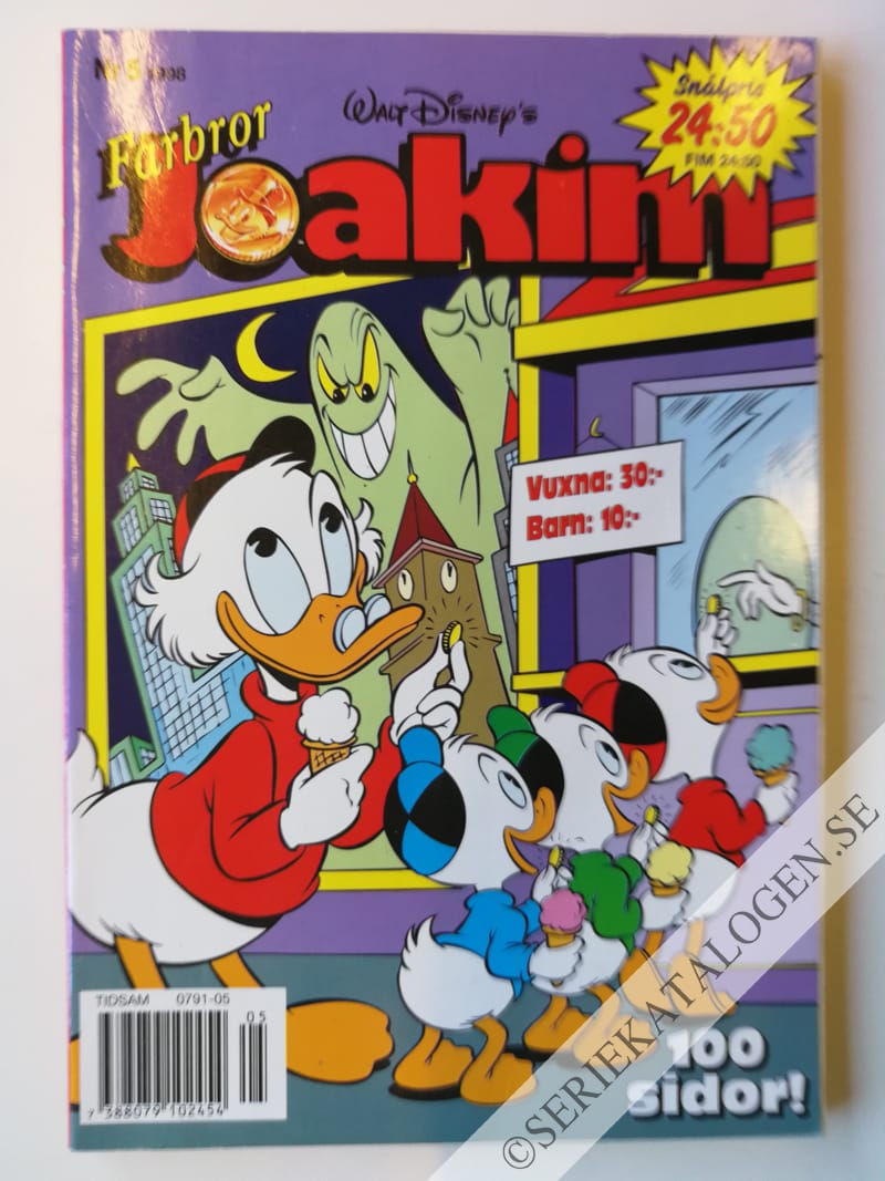 Framsida på Joakim #5 (1998)