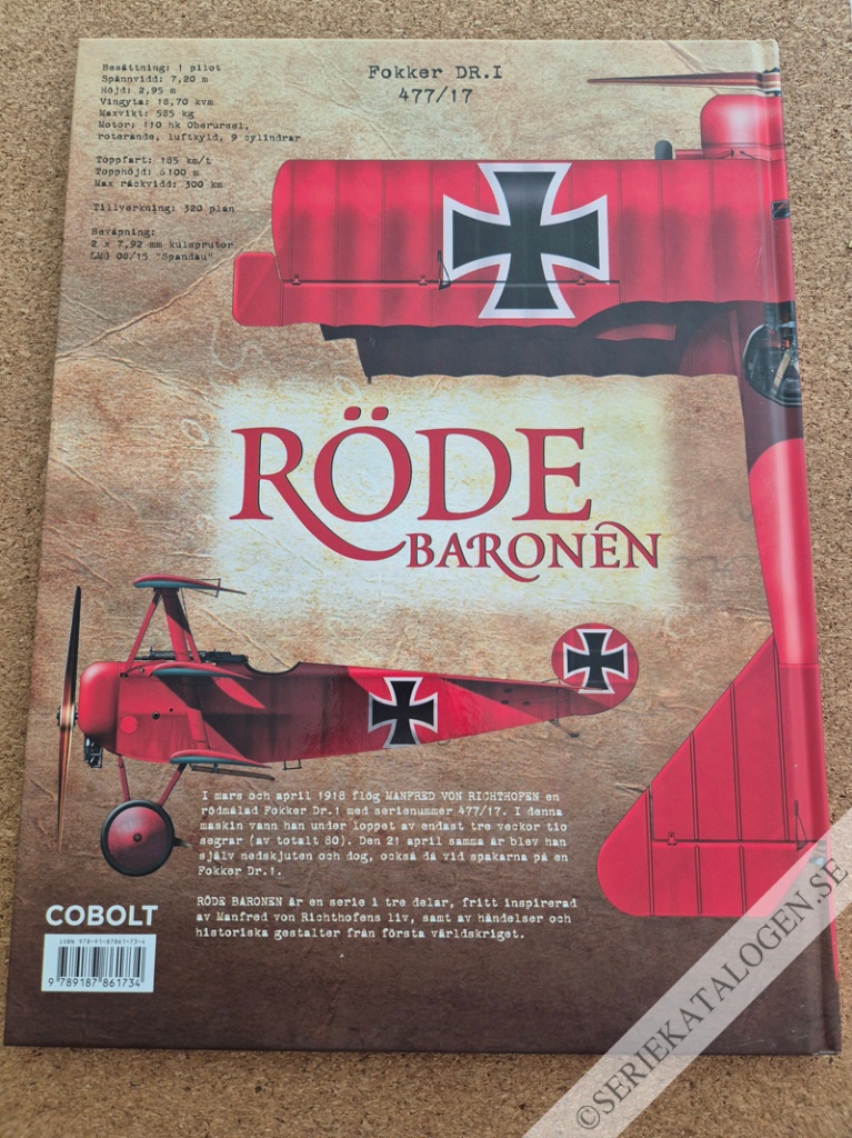 Baksida på Den flygande cirkusen (2018)