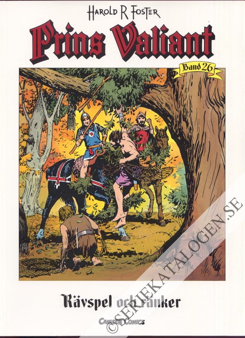 Framsida på Prins Valiant Rävspel och ränker (2003)