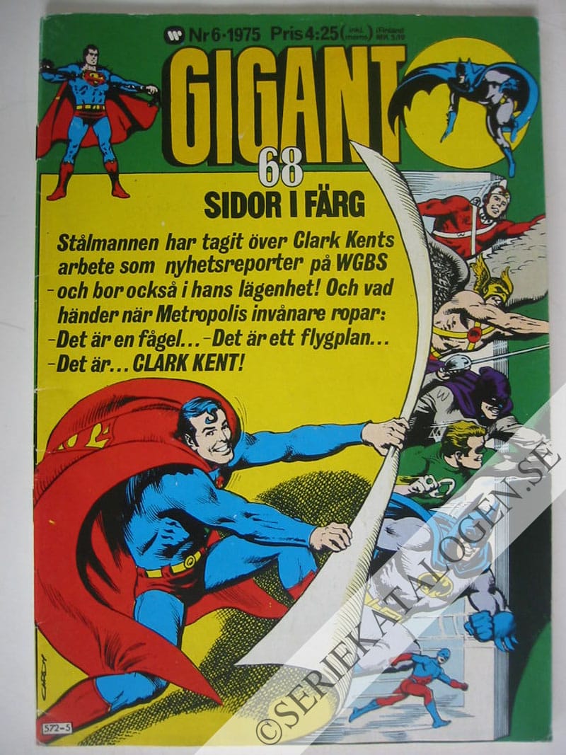 Framsida på Gigant #6 (1975)