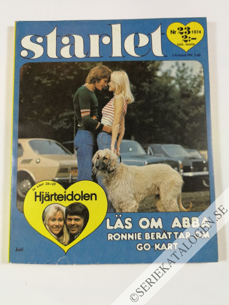 Framsida på Starlet #23 (1974)