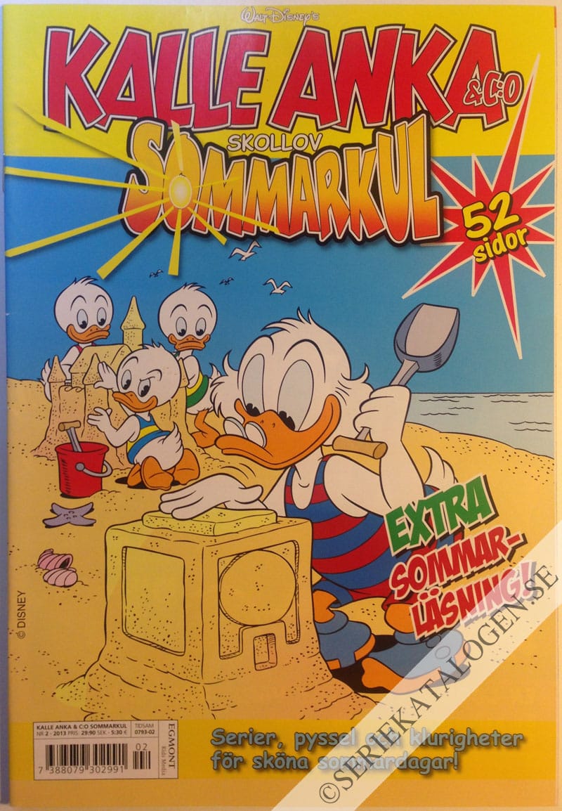 Framsida på Kalle Anka & C:o - Skollov Sommarkul (2013)