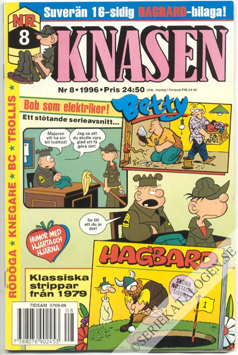 Framsida på Knasen #8 (1996)