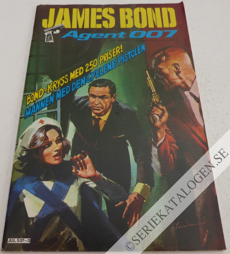 Framsida på James Bond agent 007 #34 (1975)