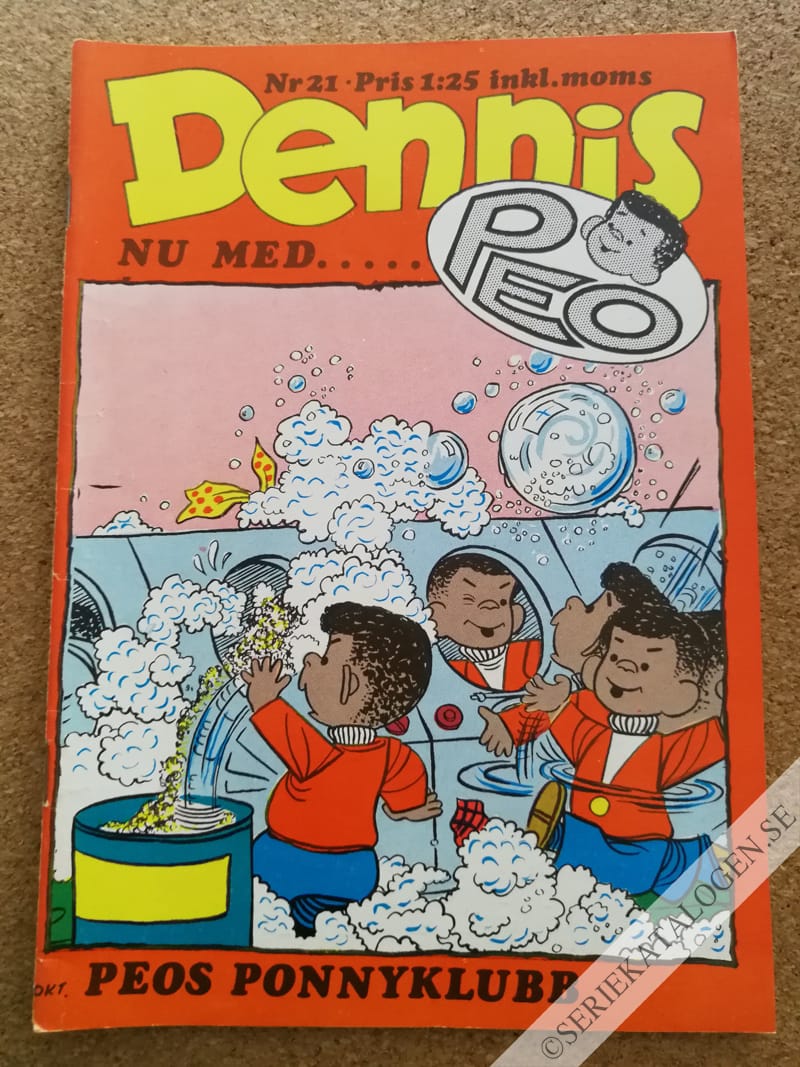 Framsida på Dennis #21 (1969)