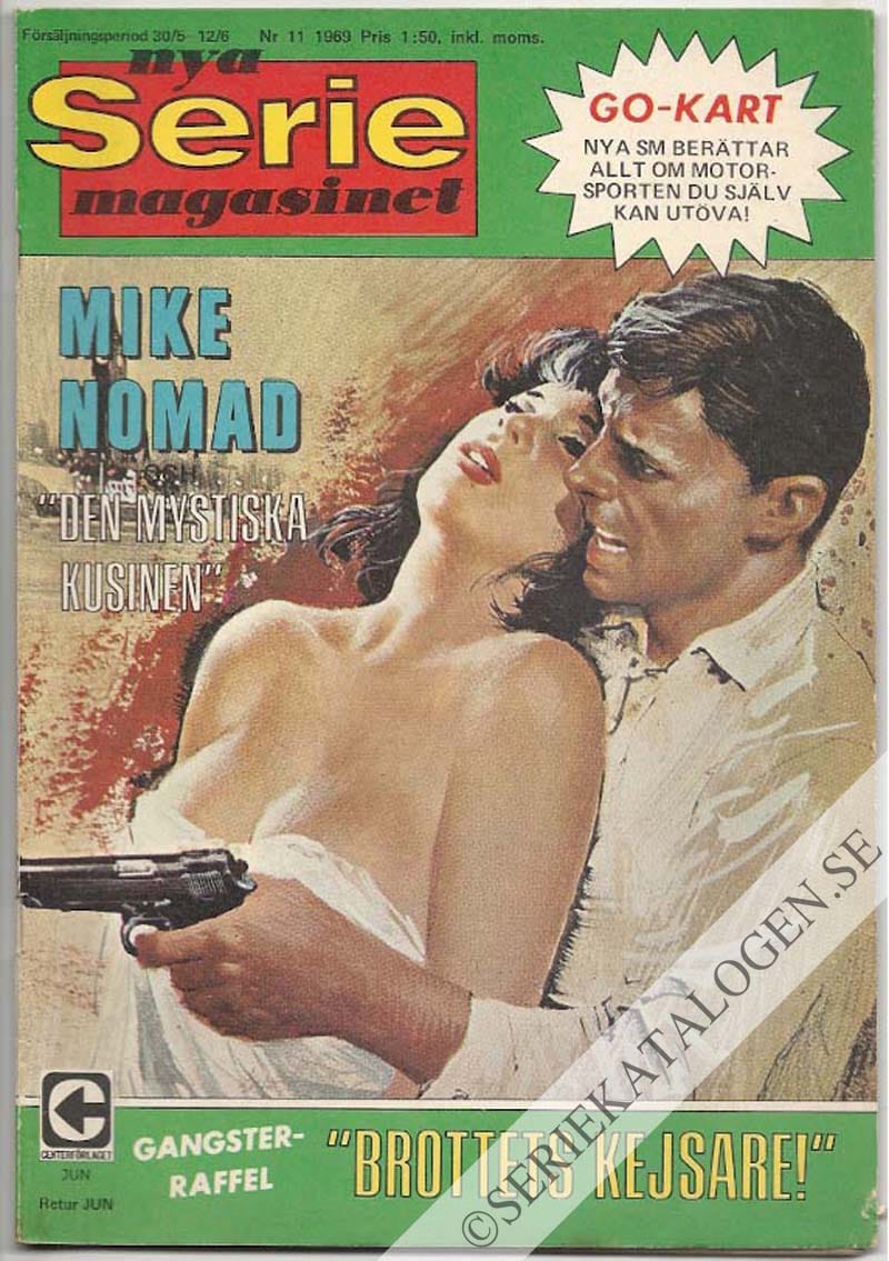 Framsida på Seriemagasinet #11 (1969)