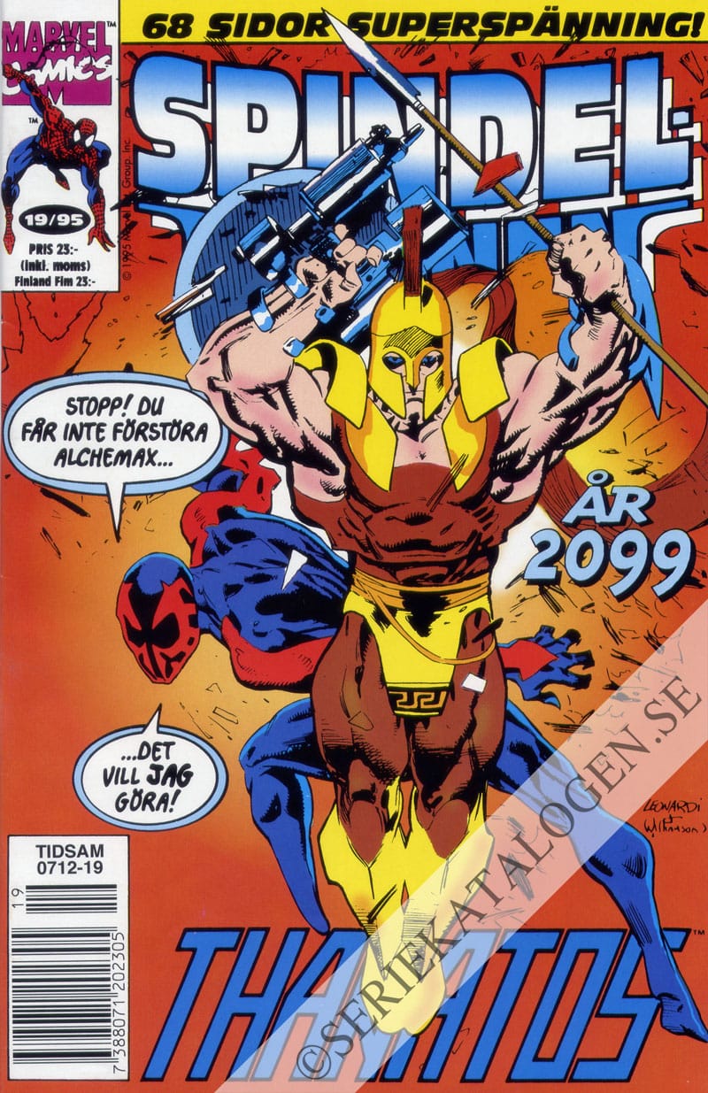 Framsida på Spindelmannen #19 (1995)