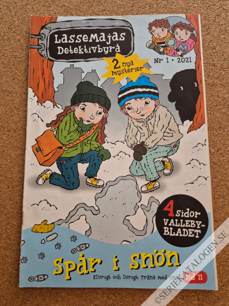 Framsida på LasseMajas detektivbyrå #1 (2021)