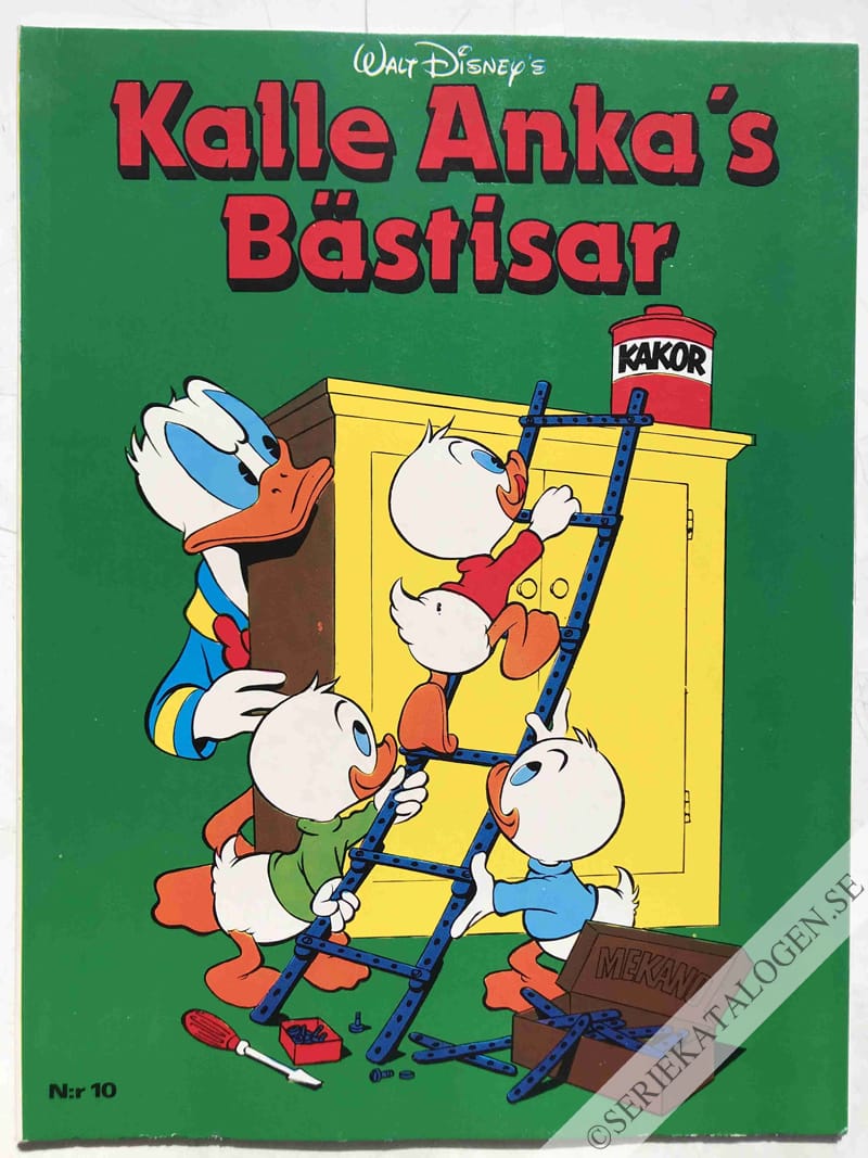 Framsida på Kalle Ankas bästisar #10 (1979)