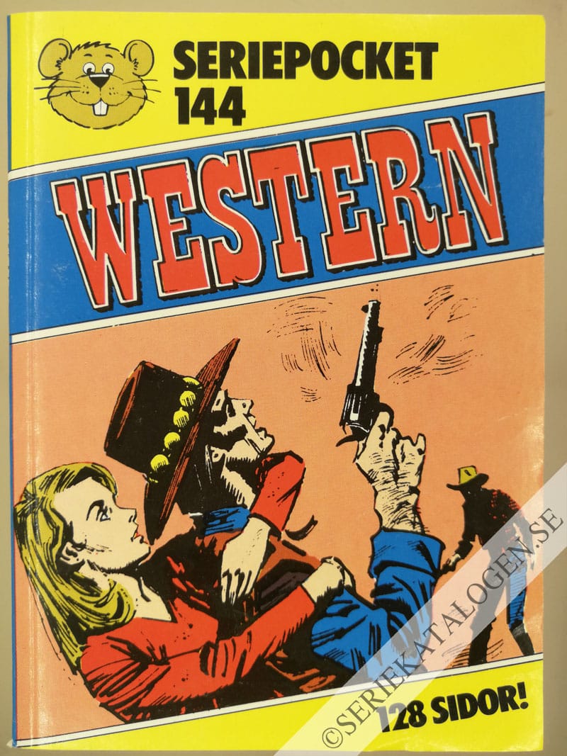 Framsida på Seriepocket #144 - Western (1984)