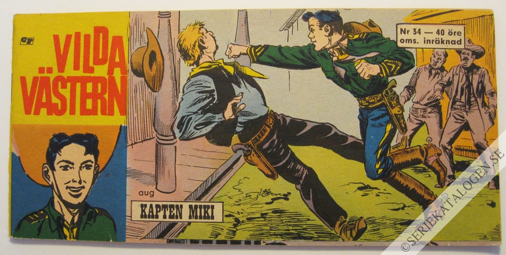 Framsida på Vilda Västern #34 (1964)