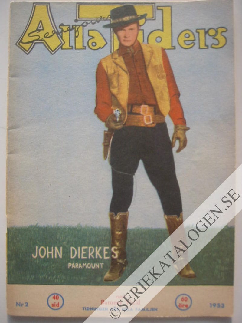 Framsida på Alla tiders seriejournal #2 (1953)