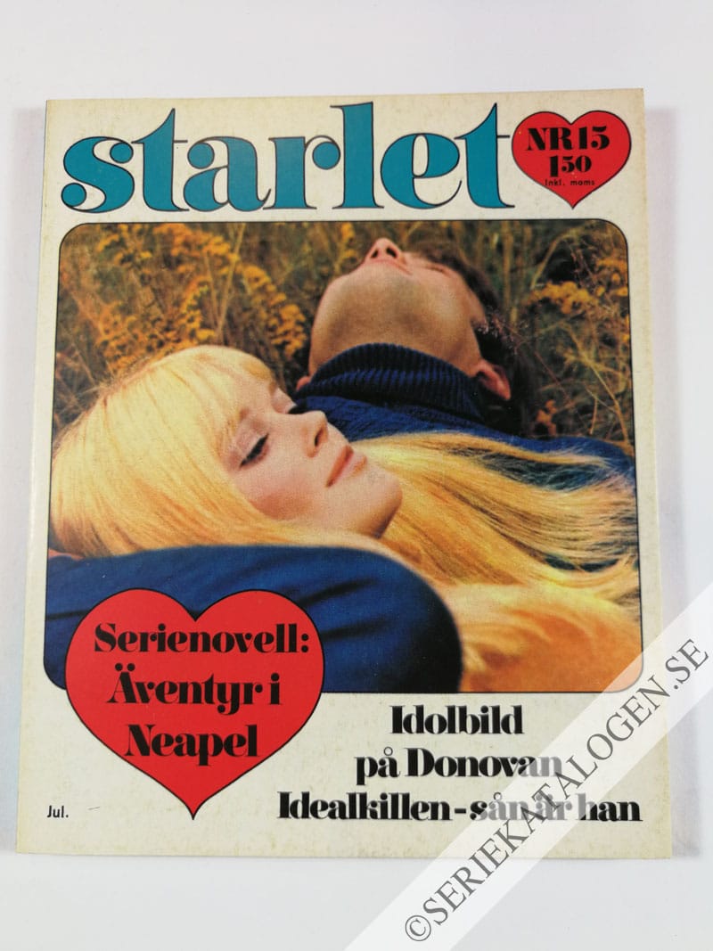 Framsida på Starlet #15 (1970)