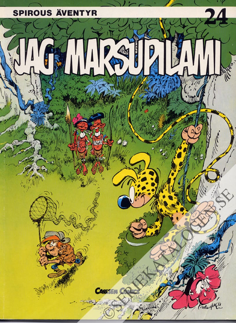 Framsida på Jag Marsupilami (1989)
