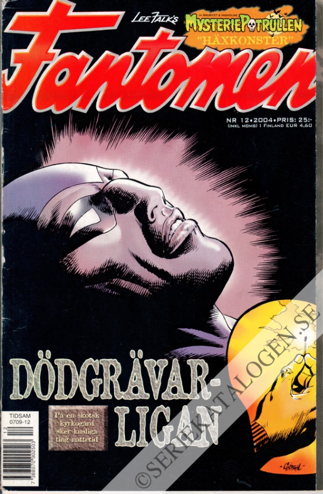 Framsida på Fantomen #12 (2004)