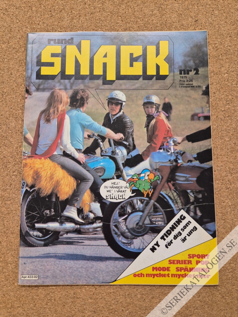 Framsida på Rundsnack #2 (1975)